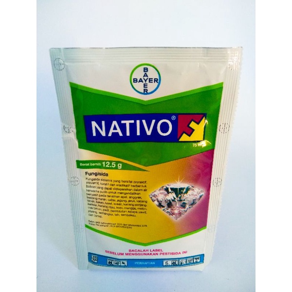 Jual Fungisida Nativo 75 Wg Bayer 12 5 Gram Shopee Indonesia