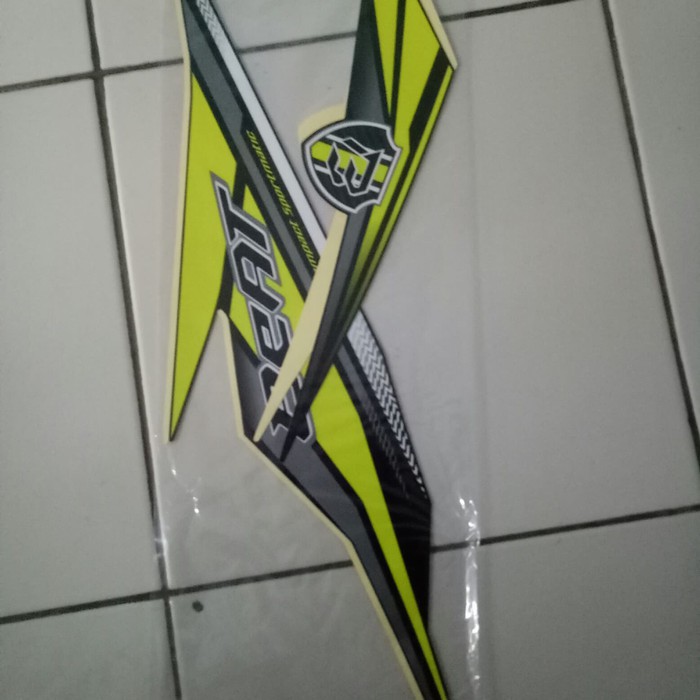 Jual stiker striping honda beat cw 2019 hitam hijau | Shopee Indonesia