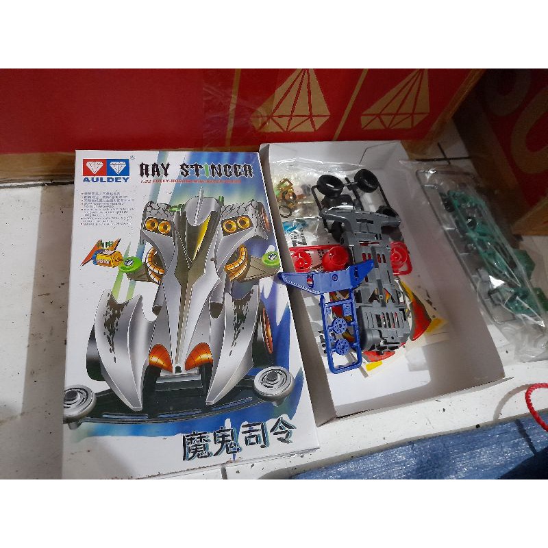 Jual AULDEY MINI 4WD RAY STINGER RAKITAN SASIS SUPER 1 | Shopee Indonesia