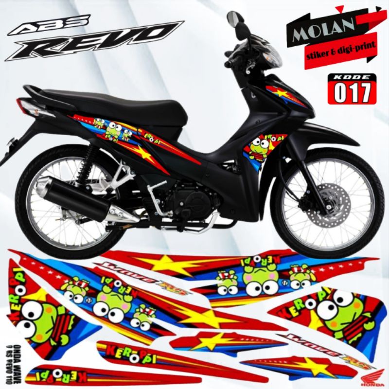 Jual Decal Sticker Striping Variasi Revo Absolute 110 2010-2013 ...