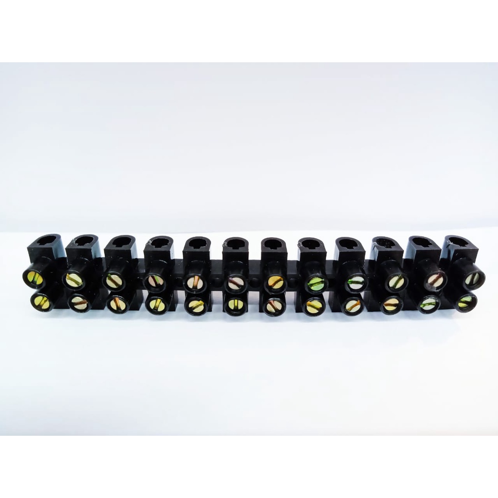 Jual KINOGAWA Terminal Krustin 4mm 3A Putih & Hitam Komponen Panel ...