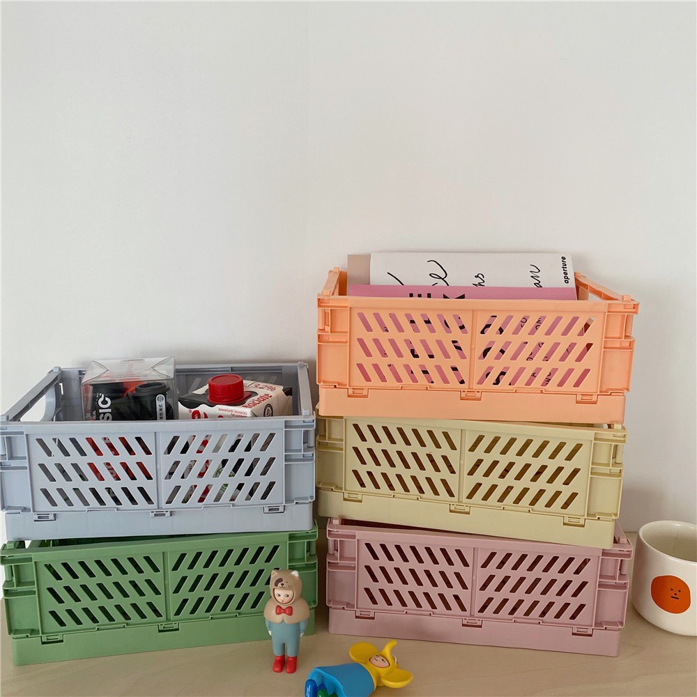 Jual FOLDABLE STORAGE BOX SMALL SIZE UKURAN 16.5cm x 24.8cm x 9.7cm