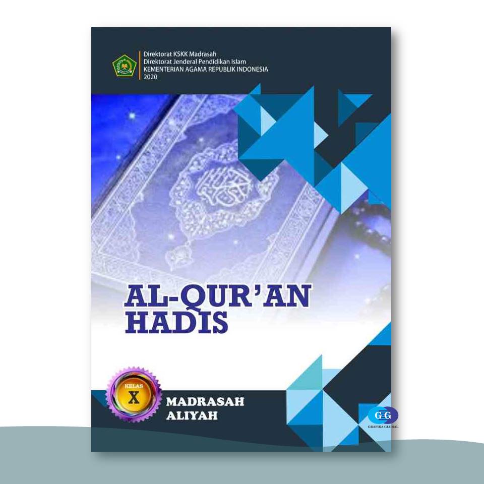 Jual Buku Siswa Al Qur'an Hadis MA Aliyah Kelas 10 11 12 (X XI XII ...