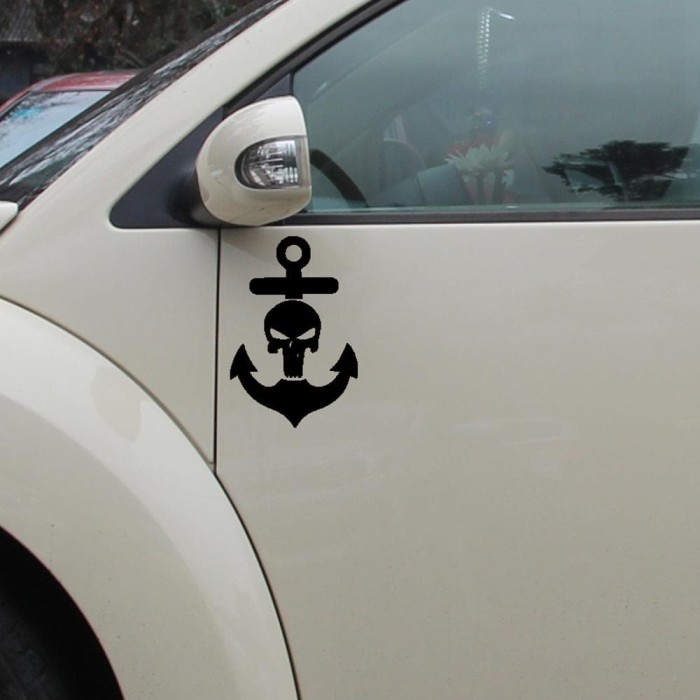 Jual sticker jangkar punisher army Keren | Shopee Indonesia