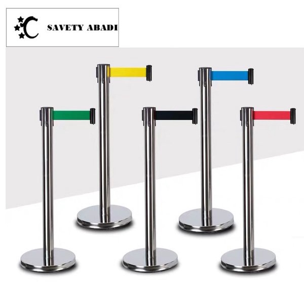 Jual PROMO Standing Barrier Tiang Antrian Railing Stand Pembatas ...