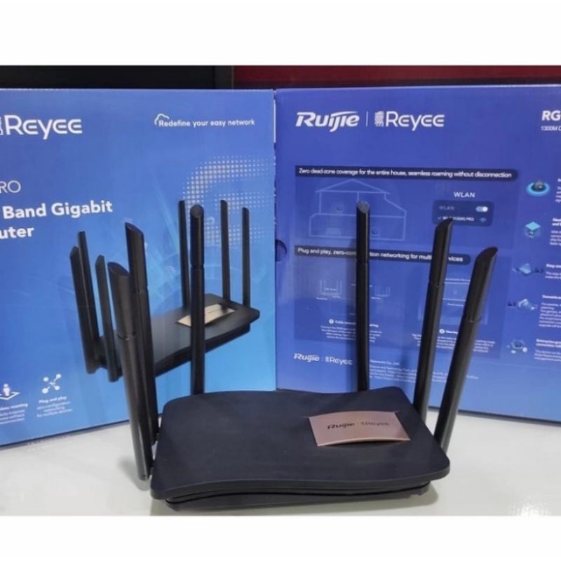 Jual Ruijie Reyee RG-EW1200 Pro 1300M Dual Band Gigabit Wirelles Router ...