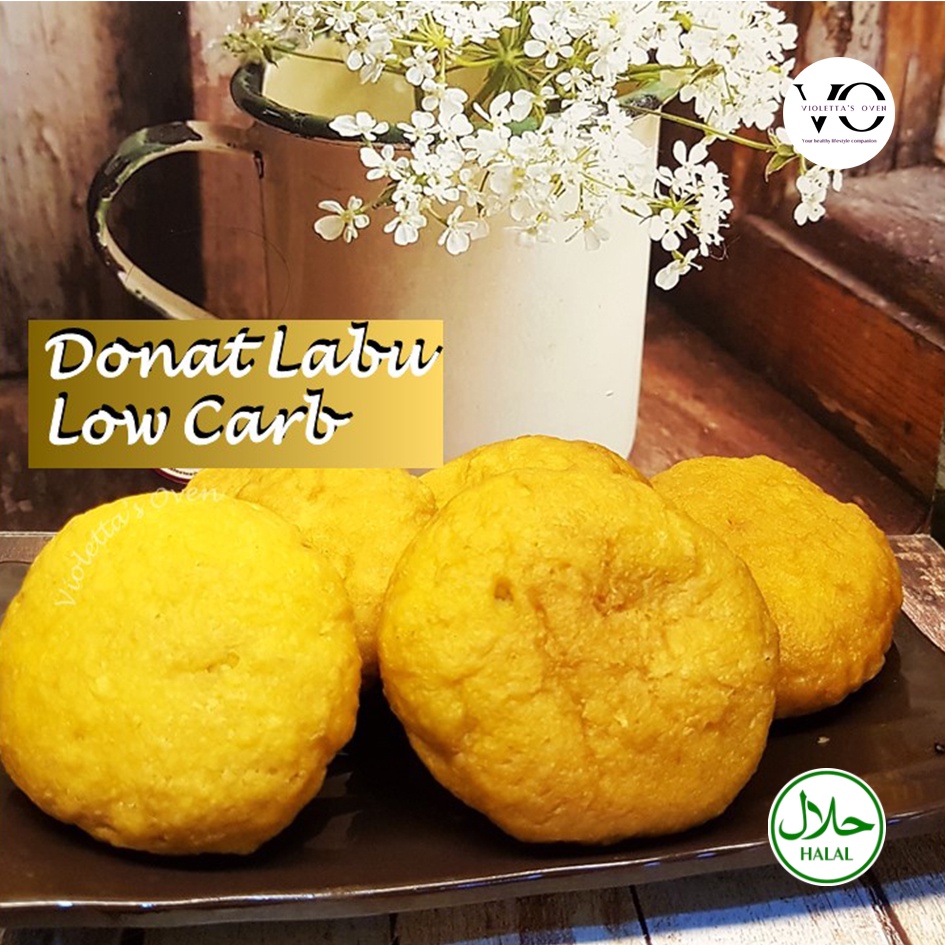 Jual DONAT LABU LOW CARB 5 pcs | Shopee Indonesia