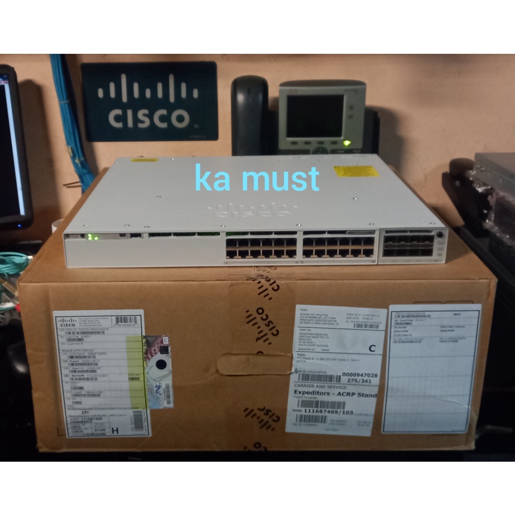 Jual Cisco Catalyst C9300-24T-E with C9300-NM-8X 10G SFP+ | Shopee ...