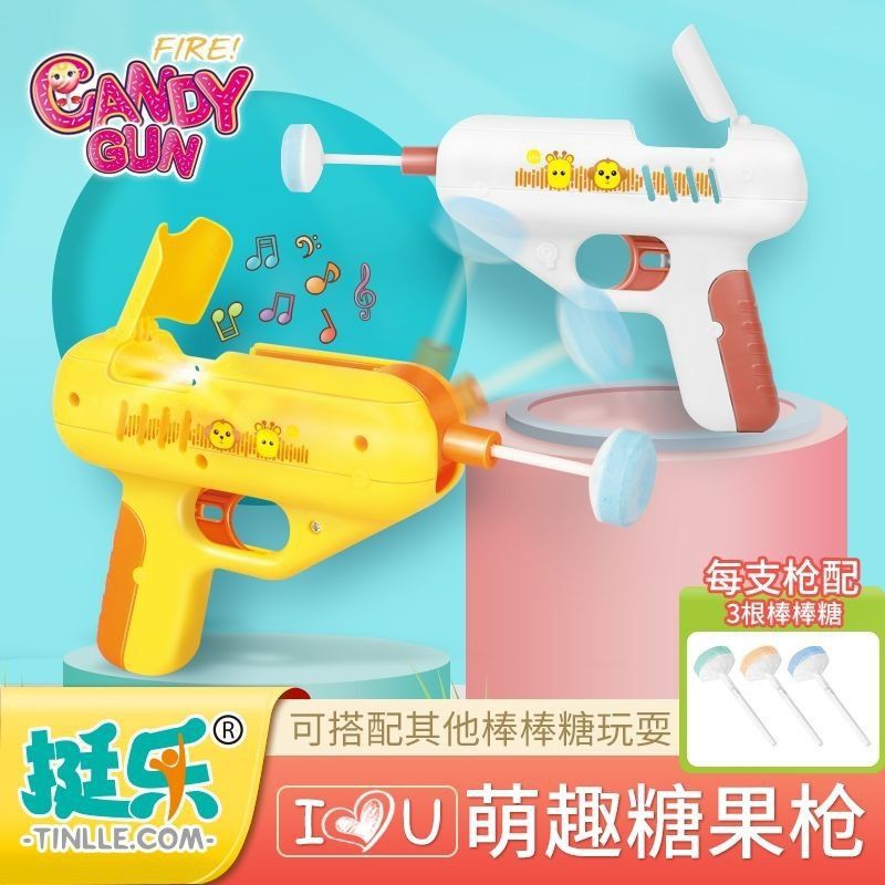 Jual Mainan Viral Pistol Permen Lolipop Candy Gun | Shopee Indonesia