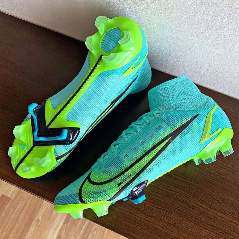 Sepatu Bola Nike Mercurial Vapor 14 Elite FG Blueprint Chlorine