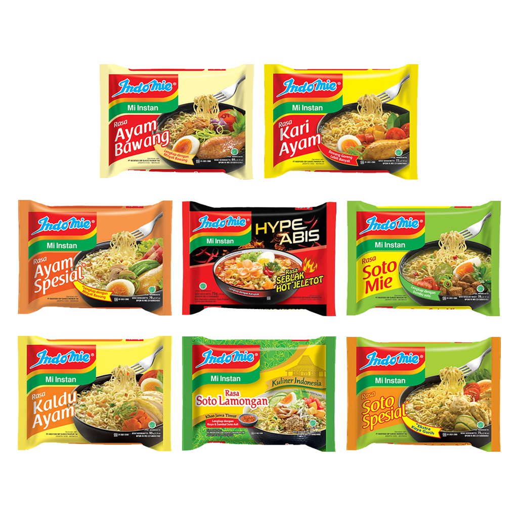 Jual INDOMIE GORENG / INDOMIE / INDOMIE ALL VARIANT | Shopee Indonesia