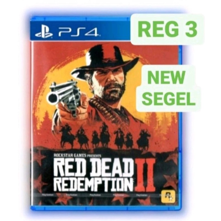 Jual BD Kaset PS4 Red Dead Redemption 2 + MAP Red Dead Redemption II ...