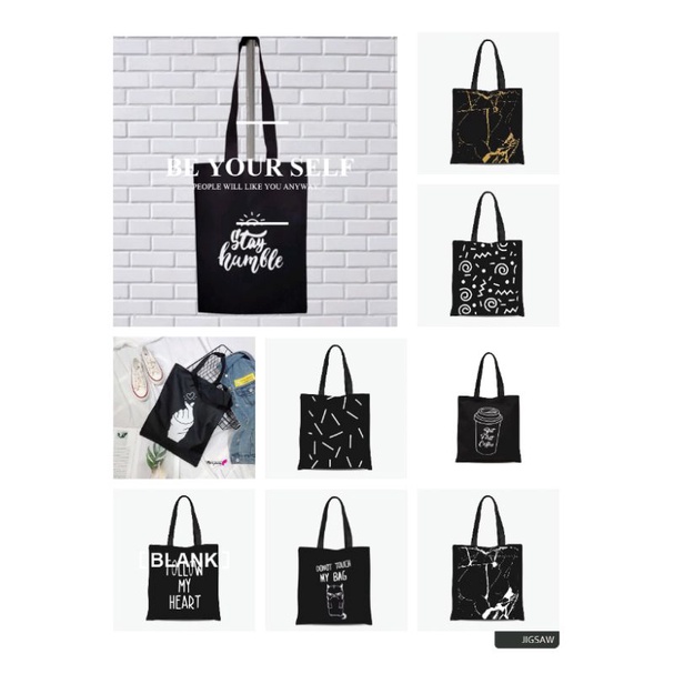 Tote bag murah online shopee