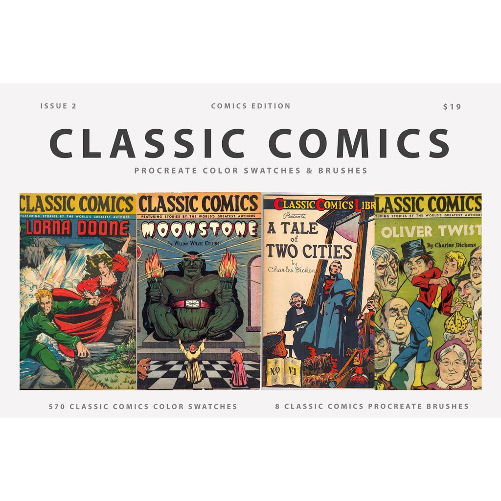 Jual Procreate Brush - Classic Comic Series | Shopee Indonesia