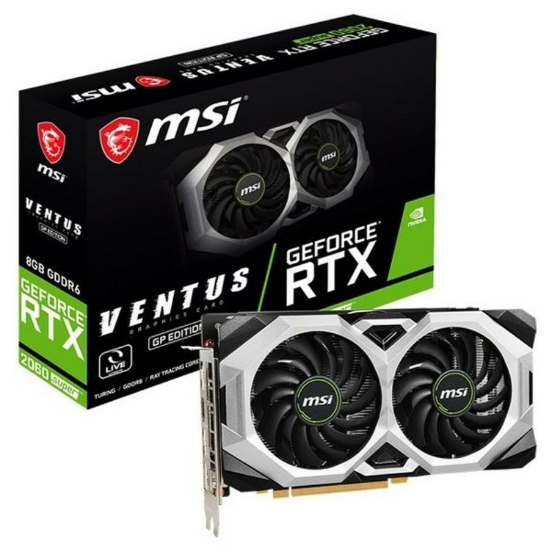Jual MSI Geforce RTX 2060 Super Ventus GP OC Edition 8GB GDDR6 | Shopee ...