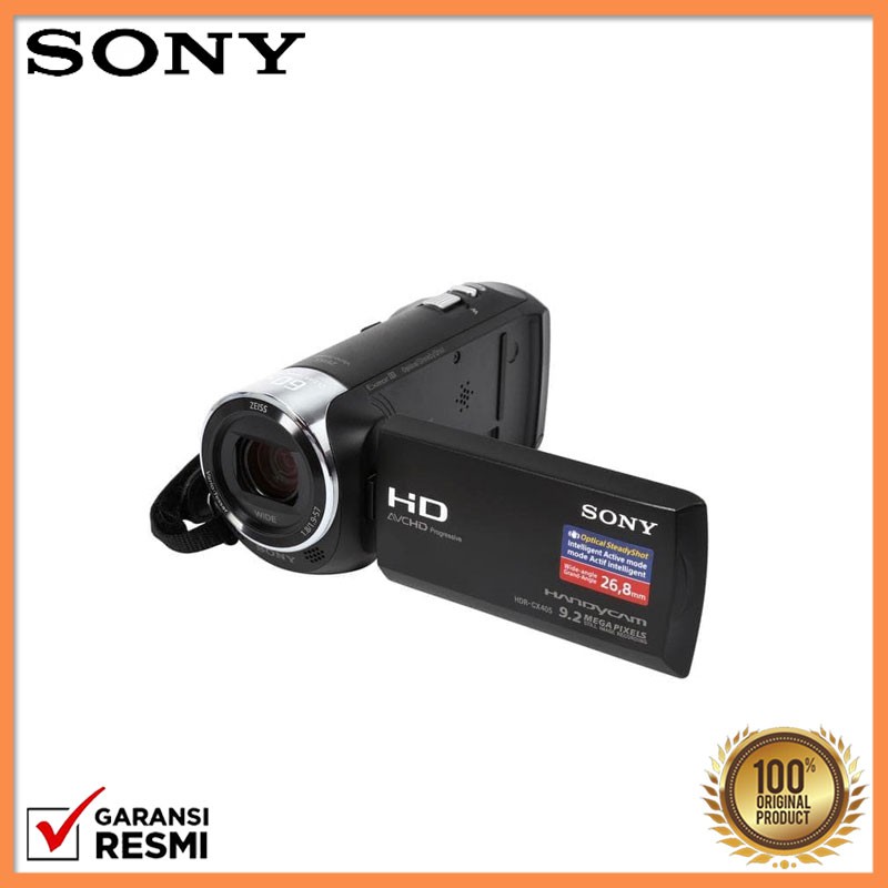 Jual Handycam Sony HDR-CX405 ( Resmi Sony Indonesia ) | Shopee Indonesia