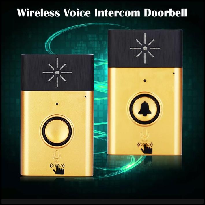 Jual Wireless Door Bell 2 Way Waterproof Shopee Indonesia