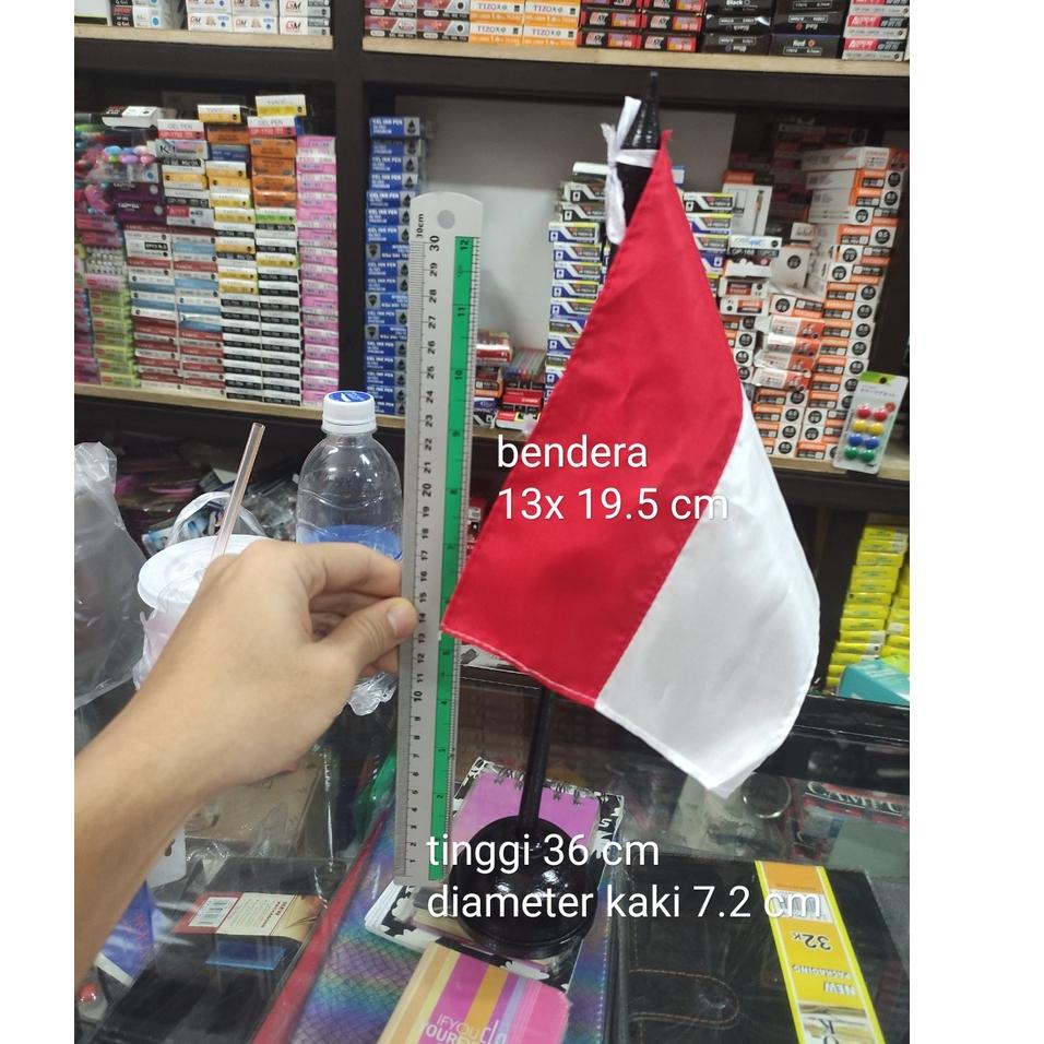 Jual Langsung Beli Tiang Bendera Meja Kayu Plus Bendera Indonesia ...