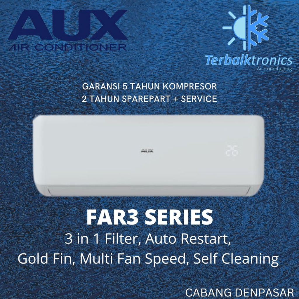 Jual AC AUX 1/2 PK Standard R32 ASW-05A4 FFR3 / 05A4 FFR3 | Shopee ...