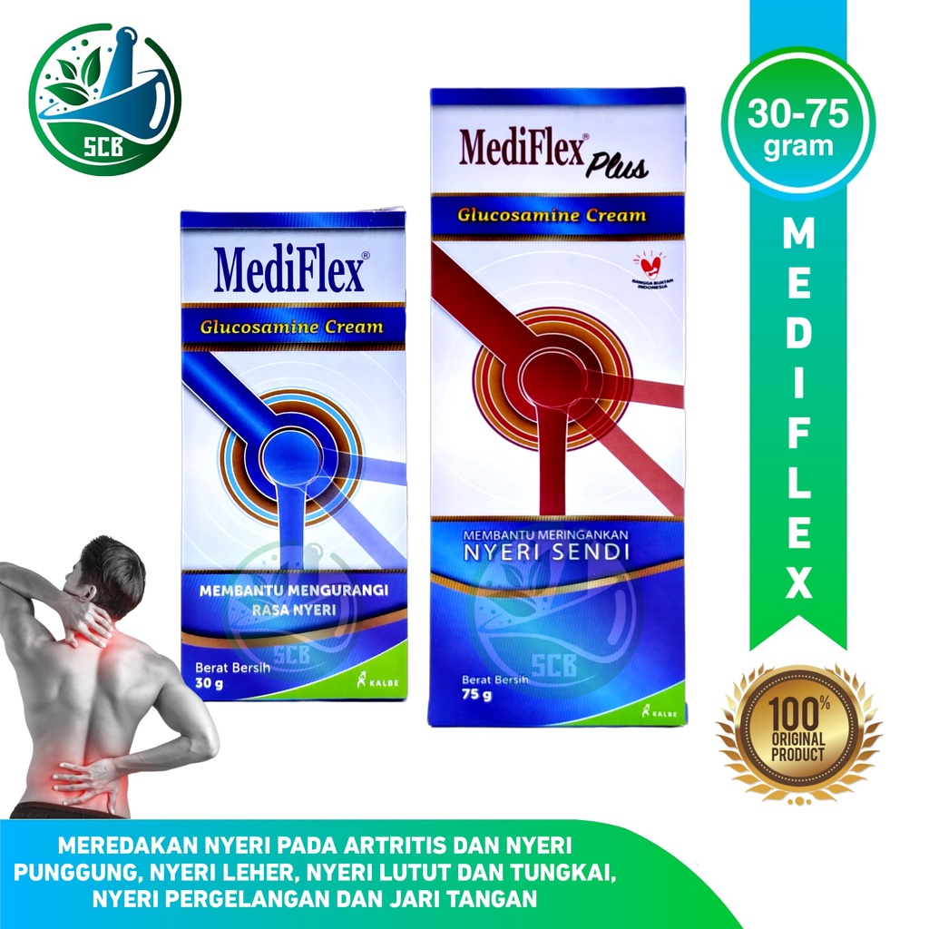 Jual MEDIFLEX Glucosamine Cream Krim Pereda Nyeri Shopee Indonesia