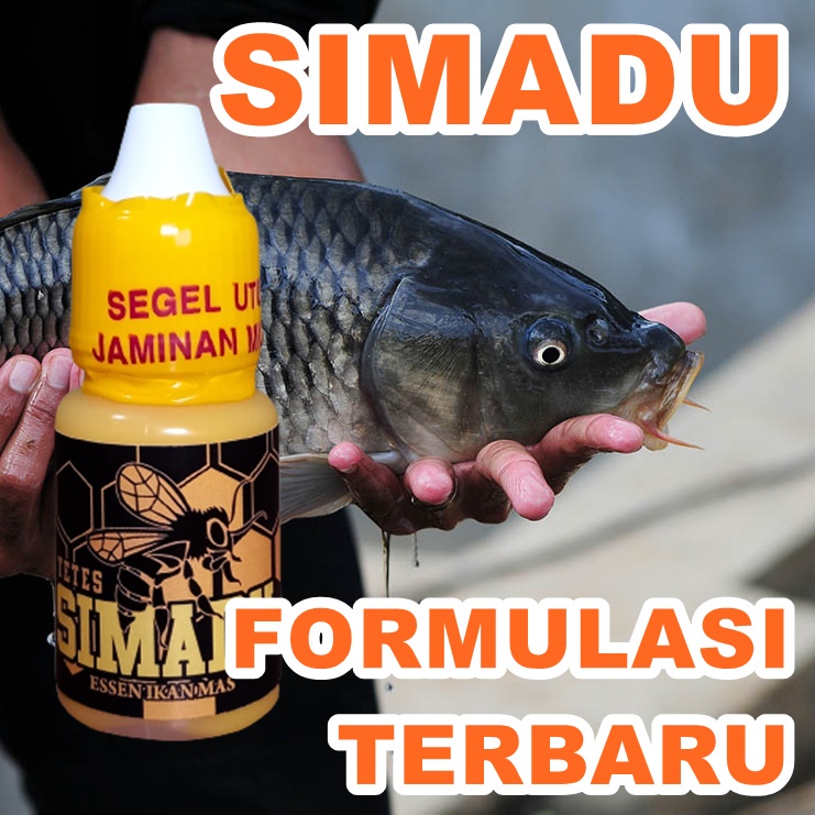 Jual Essen Ikan Mas Simadu 10ml Lomba Galatama Harian Kilo