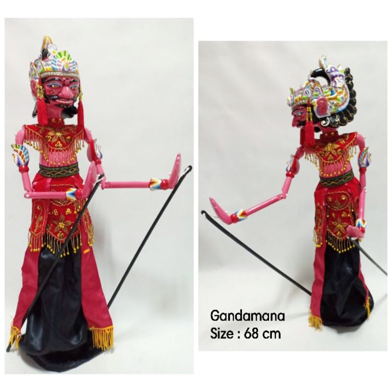 Jual Wayang Golek Halus Pedalangan Arjuna Kamaratih Gandamana Gatotkaca