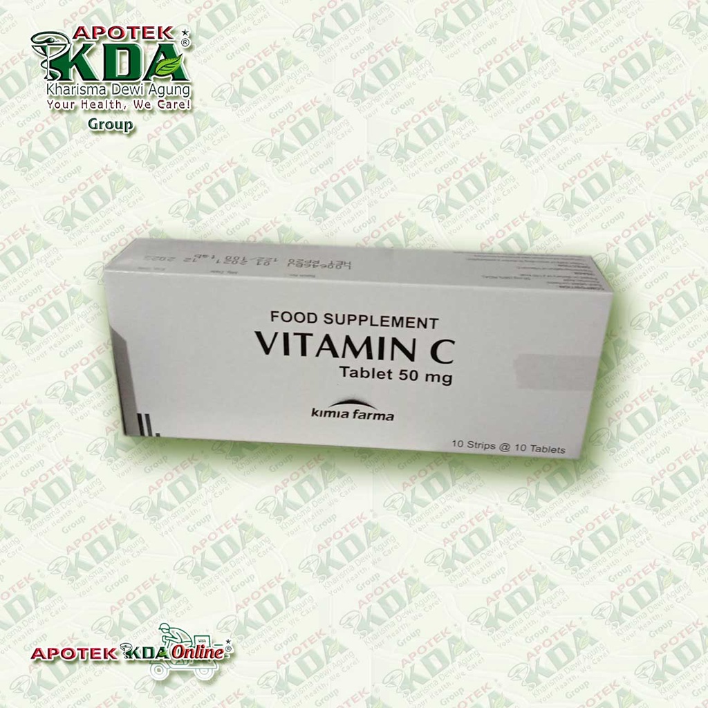 Jual VITAMIN C 50 MG KIMIA FARMA 1 BOX Shopee Indonesia
