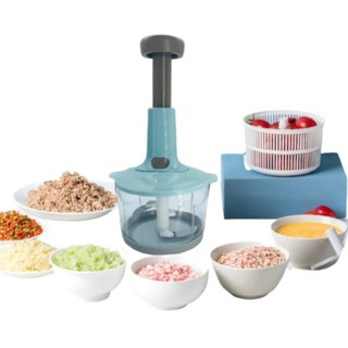 Multi Funtion Hand Pushing Cooker Chopper Manual Tekan Chop Chopper Blender  Manual