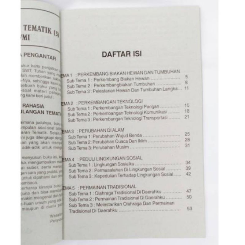 Jual Buku Pintar Ulangan Harian Tematik Kelas 3 SD/MI | Shopee Indonesia