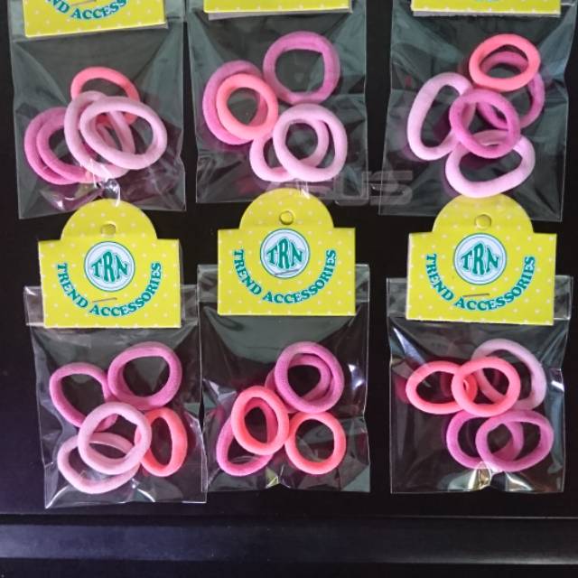 Jual Ikat Rambut Donat mini ( isi 5 pcs) | Shopee Indonesia
