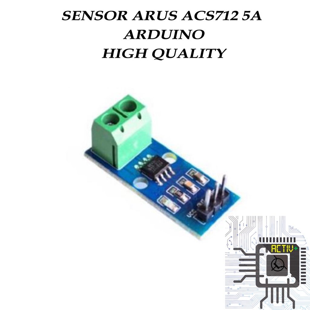 Jual SENSOR ARUS ACS712 5A RANGE HALL CURRENT SENSOR MODULE FOR ARDUINO ...