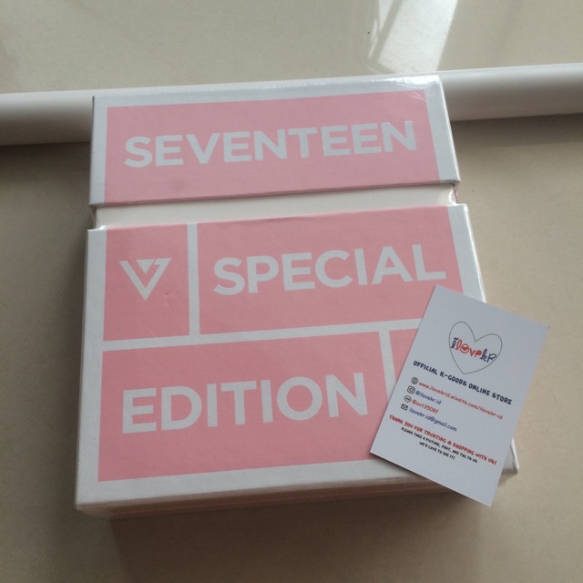 SEVENTEEN  SPECIAL EDITION リパケ Unboxing Seventeen 세븐틴 1st Studio Album Repackage Love