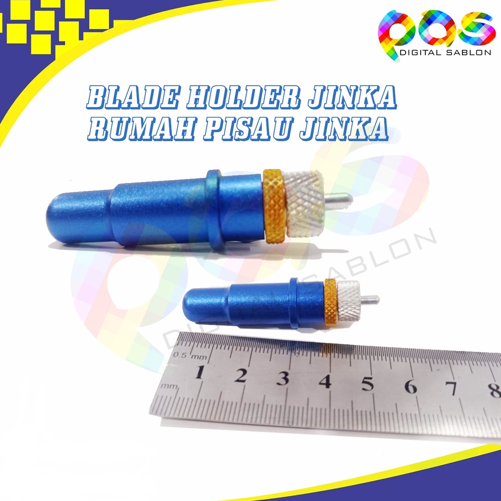 Jual Blade Holder Jinka Gc / Rumah Pisau Jinka Blue | Shopee Indonesia