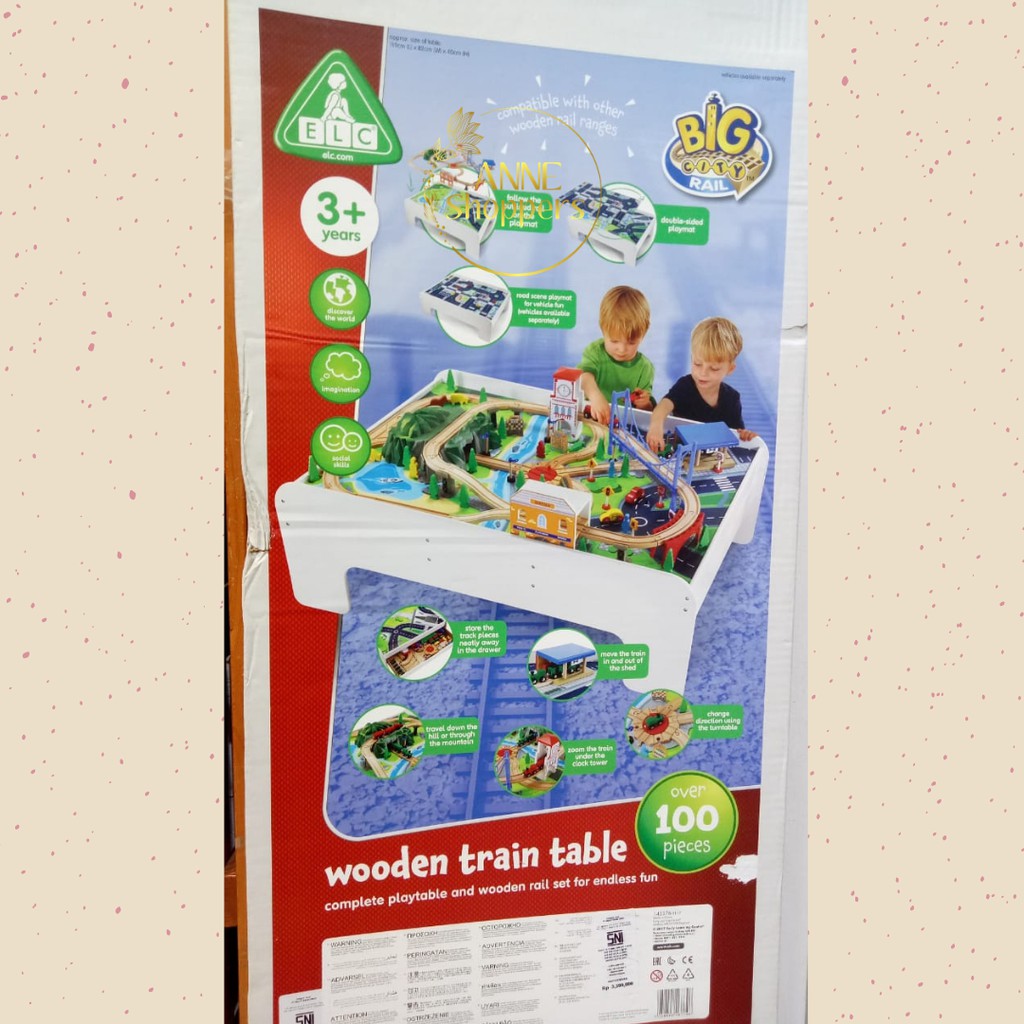 Elc big deals city train table