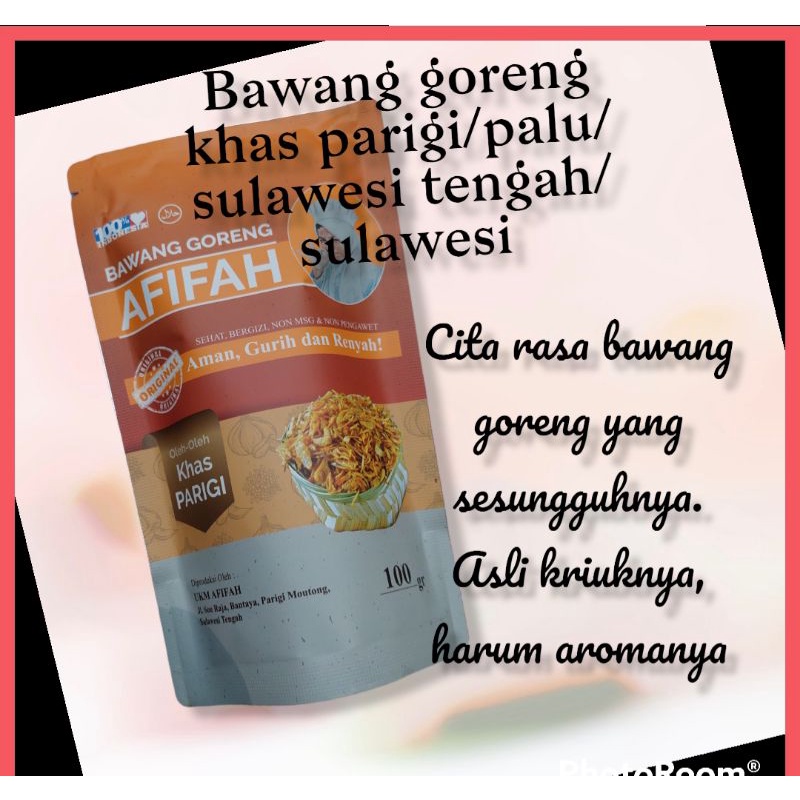 Jual 100 gr Bawang goreng asli palu - parigi- sulawesi tengah ...