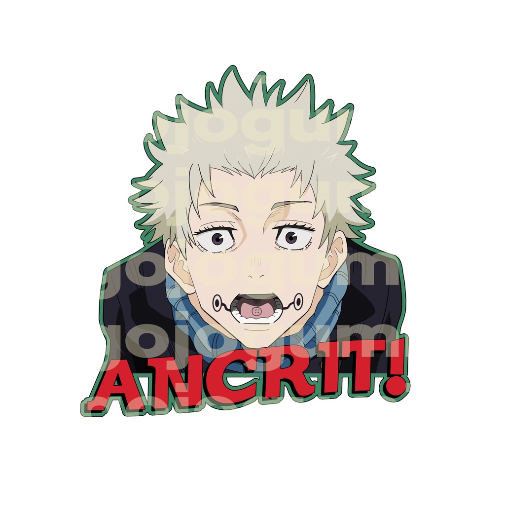 Jual Jujutsu Kaisen Dukun Dangdut Sticker (satuan) | Shopee Indonesia