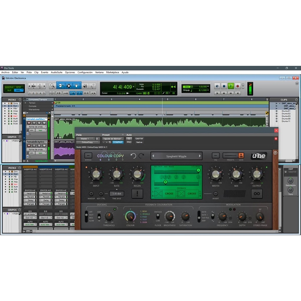 Jual u-he ColourCopy v1 VST Plugin virtual analog effect inspired by ...