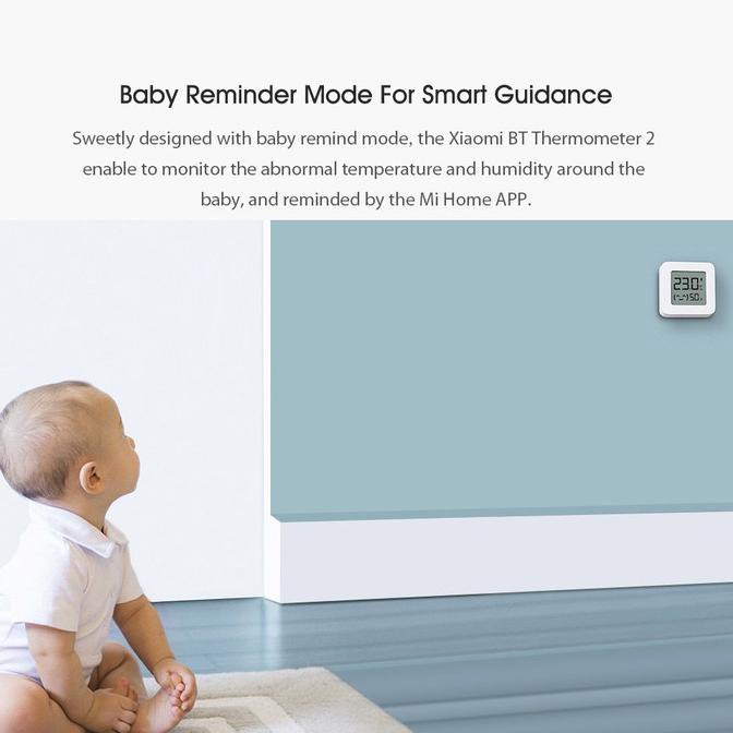 Jual New Xiaomi Mijia Bluetooth Temperature And Humidity Sensor 2