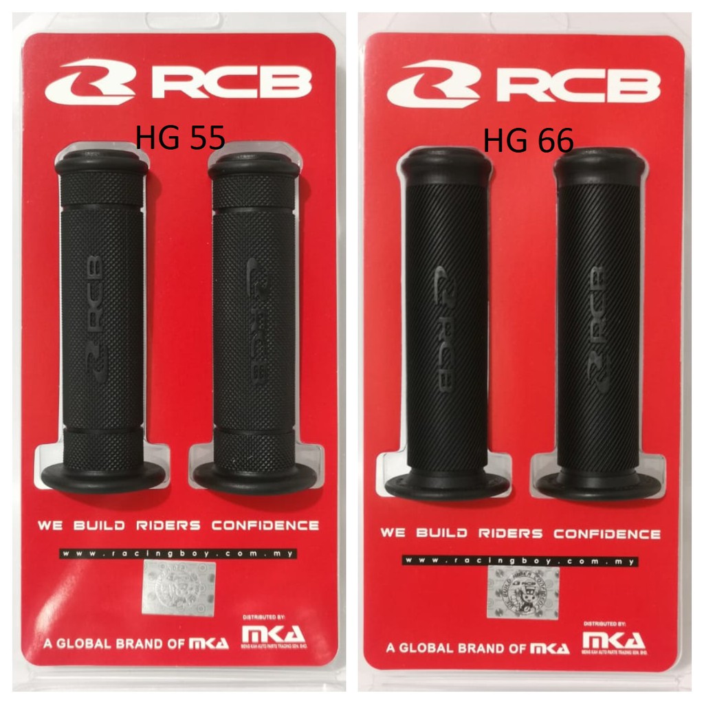 Jual HANDGRIP GRIP RCB RACING BOY HITAM UNIVERSAL NMAX AEROX XMAX VARIO ...