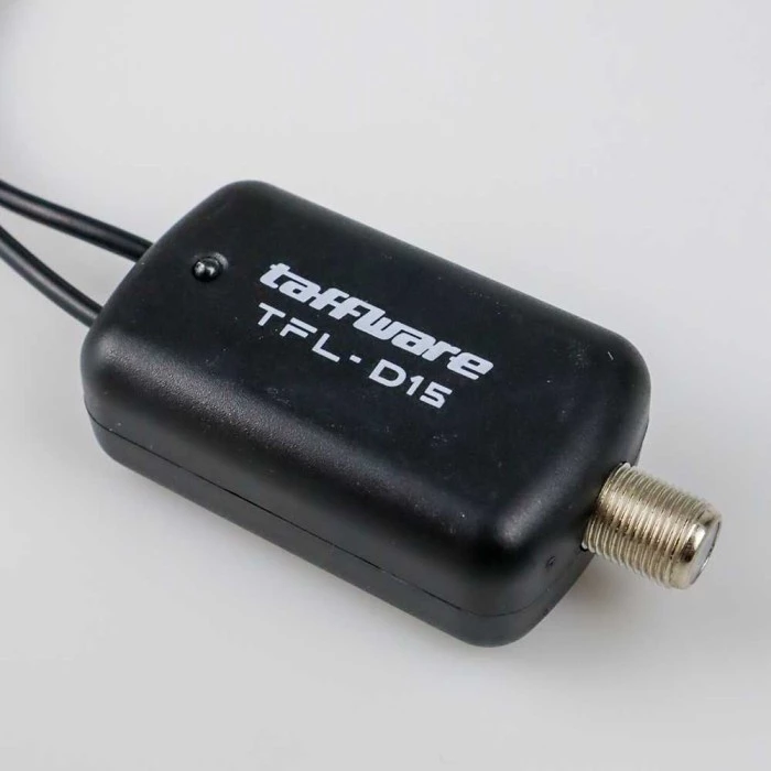 Booster antena tv taffware amplifier penguat sinyal digital dvb t2