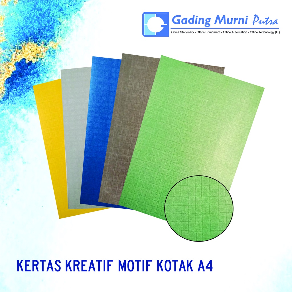 Jual Kertas Motif Kreatif A4 10 Lembar Art Paper Kerajinan Kertas