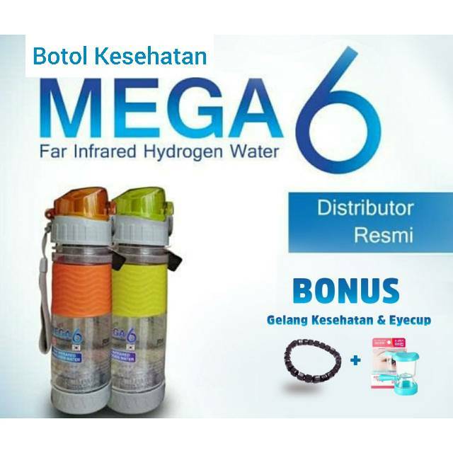 Jual MEGA 6 BOTTLE (FAR INFRARED HYDRO WATER) | Shopee Indonesia