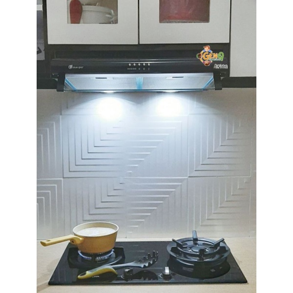 Jual Penghisap Asap dapur tanpa cerobong/Cooker hood blue gaz Shopee