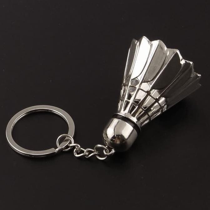 Jual Update Gantungan Kunci Keychain Badminton Kok Shuttlecock Besar