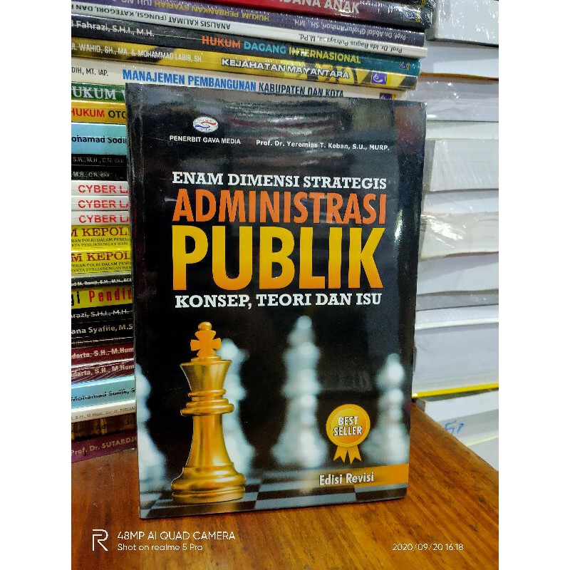 Jual Enam Dimensi Strategis Administrasi Publik | Shopee Indonesia