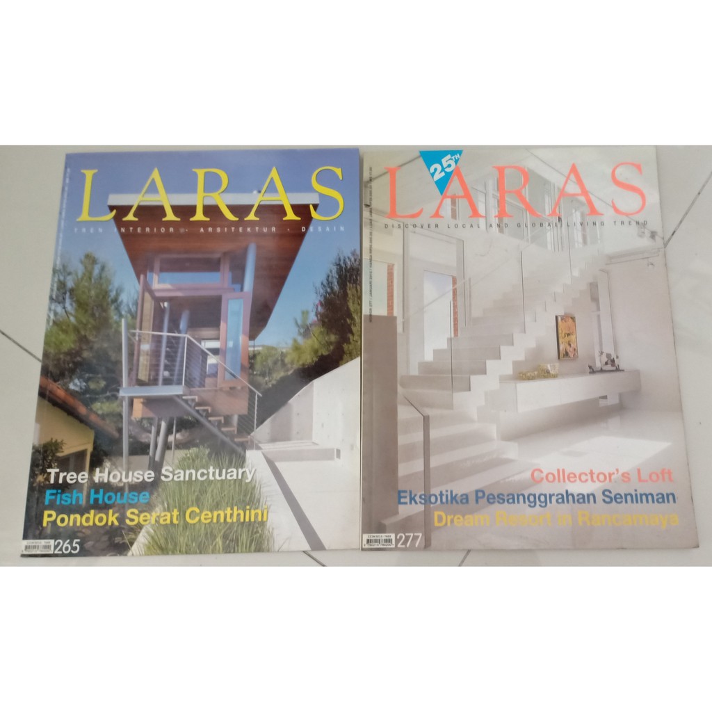 Jual Paket Bundle Majalah Laras Arsitektur Interior Design Bekas No 265 ...