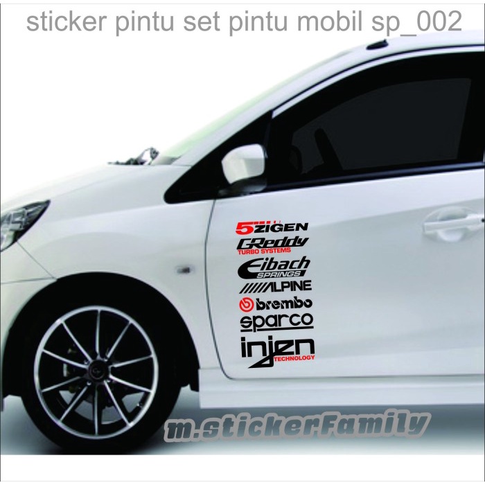 Jual sticker mobil sticker set pintu mobil sp_002 | Shopee Indonesia