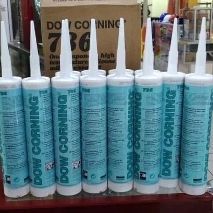 Jual Dow corning 736/dc 736/rtv 736/red silicone | Shopee Indonesia