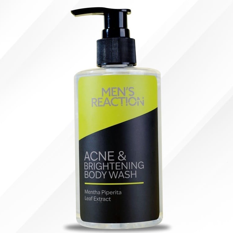 Jual MENS REACTION Body Wash Acne and Brightening Men's Reaction Sabun ...