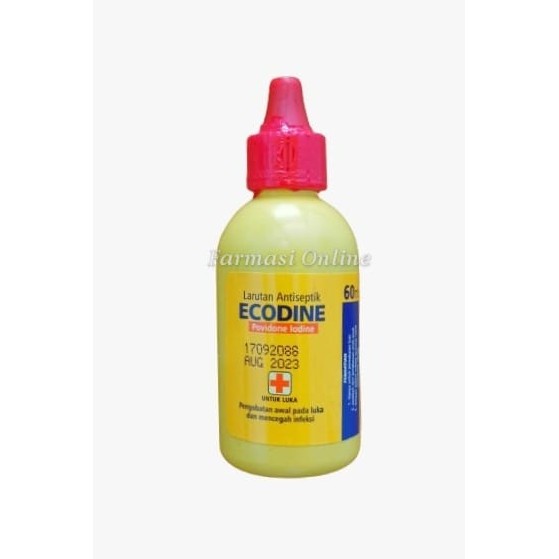 Jual Ecodine Povidone Iodine 60 ml | Shopee Indonesia